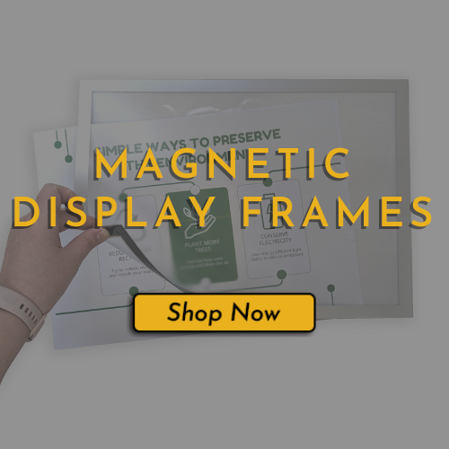 Display Frames A3 and A4 Sizes Top Quality Shop