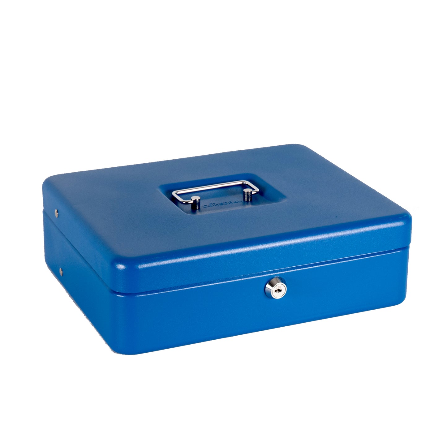 "The Ultimate Cash Box" with Foam Lining and Cantilever Coin Tray