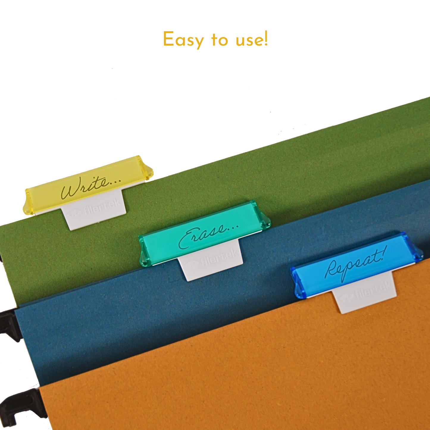 Dry Erase Filing Tabs