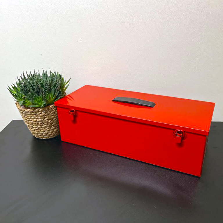 Multi Use Hobby & Tool Box with Double Toggle Closure