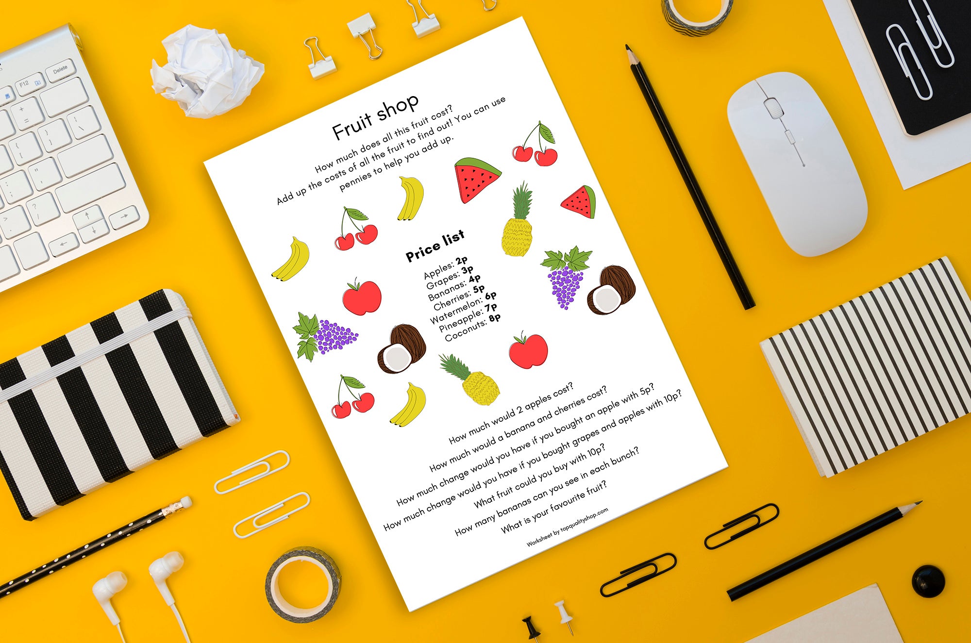 Children's Activity Worksheets - Free Download