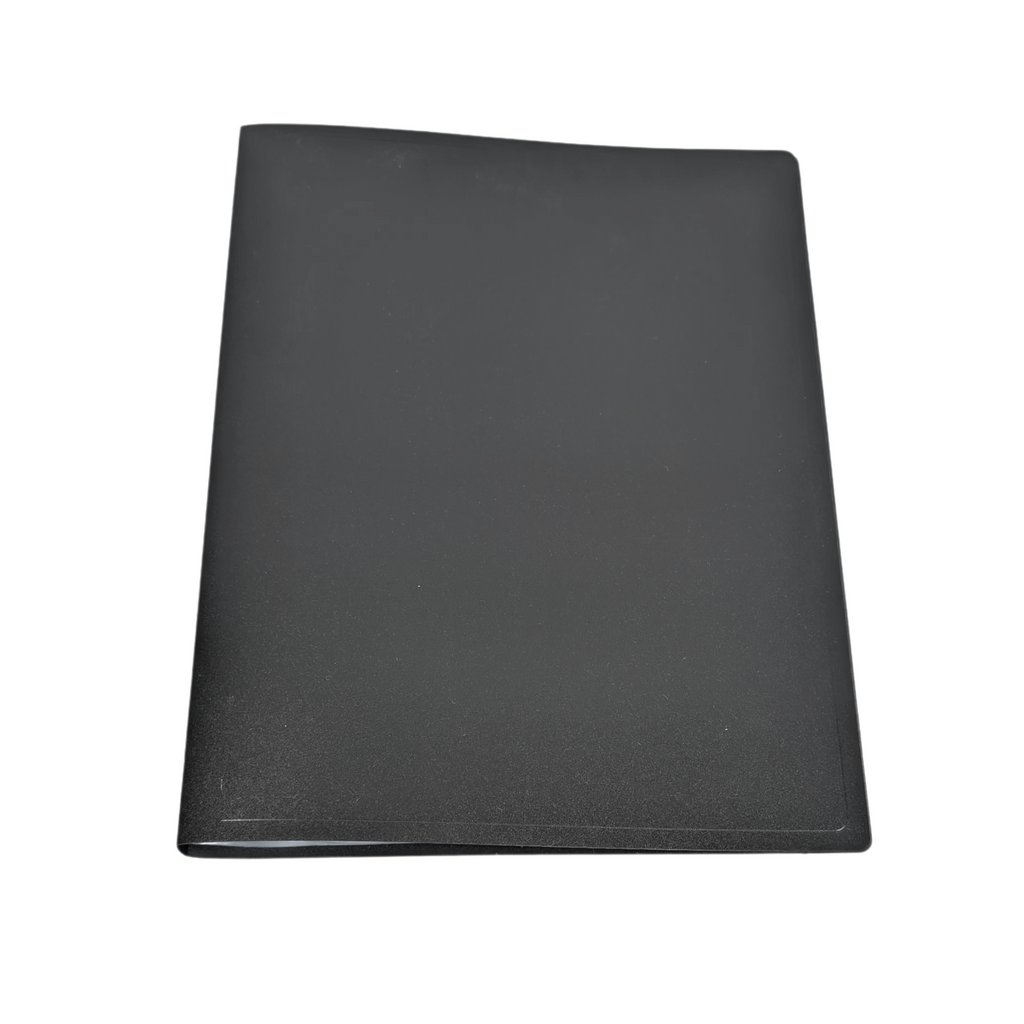 20 Pocket A4 Black Display Book