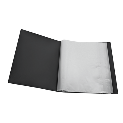 100 Pocket A4 Black Display Book