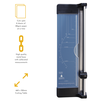 A3 Rotary Paper Trimmer Cutter with Metal Base