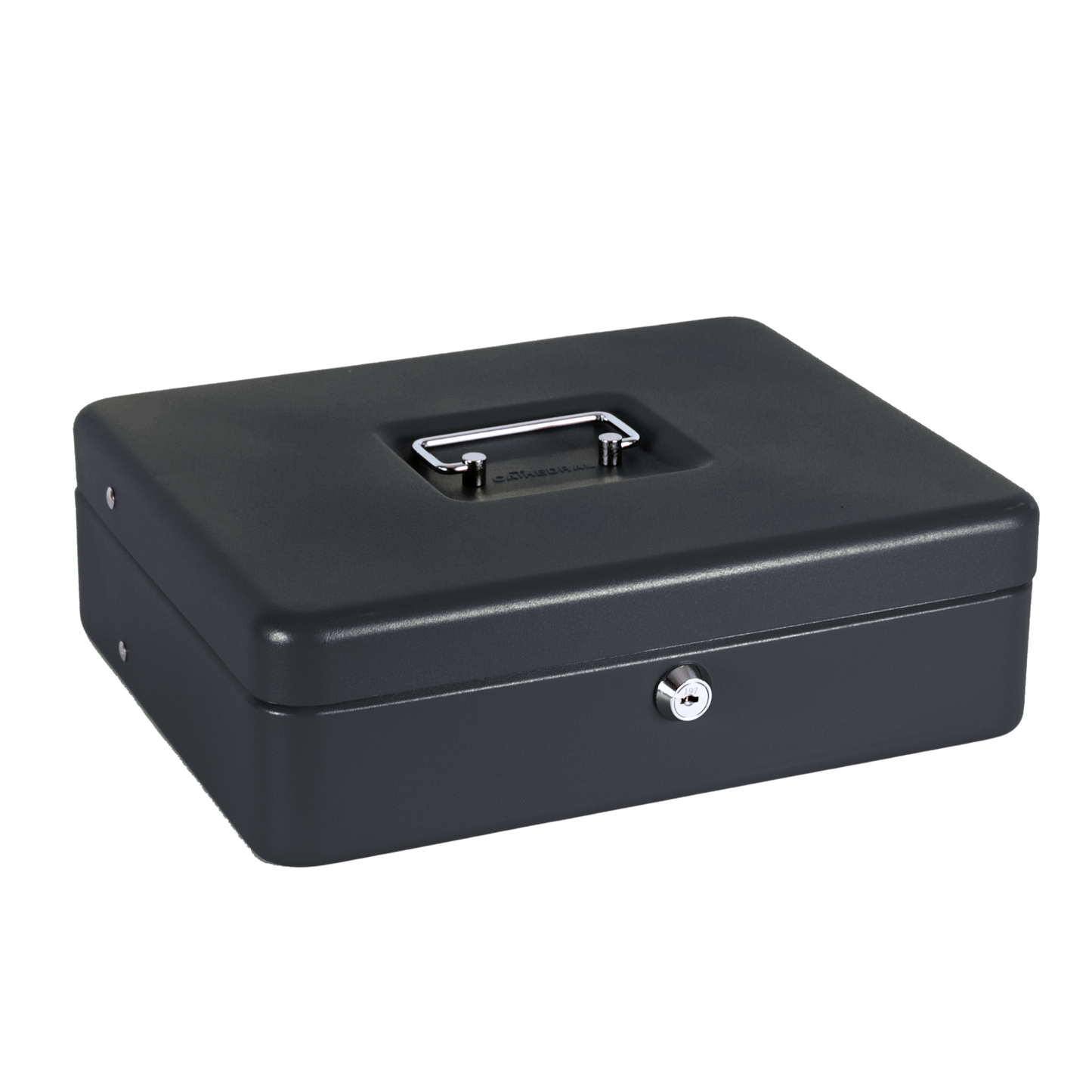 "The Ultimate Cash Box" with Foam Lining and Cantilever Coin Tray