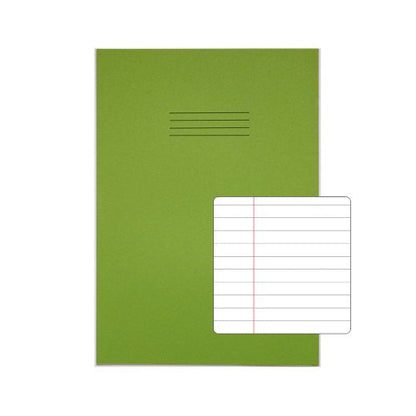 Exercise Book A4+ – 8mm Ruled with Margin –  80 Pages – Pack of 50