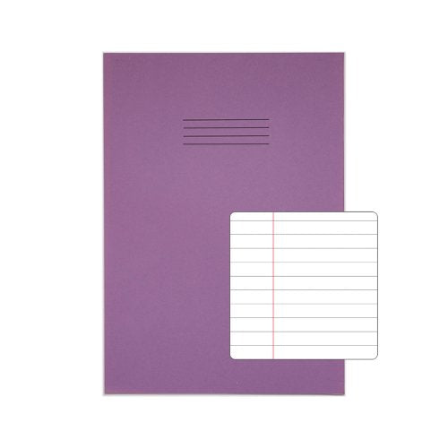 Exercise Book A4+ – 8mm Ruled with Margin –  80 Pages – Pack of 50