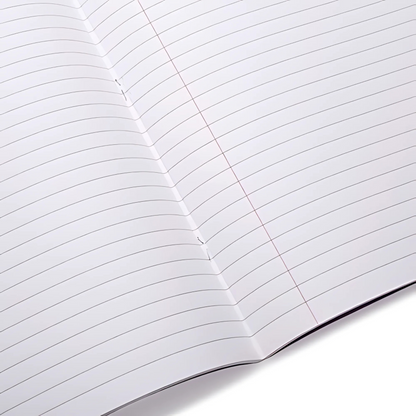 Exercise Book 9x7 Inch – 8mm Ruled with Margin – 80 Pages – Pack of 100