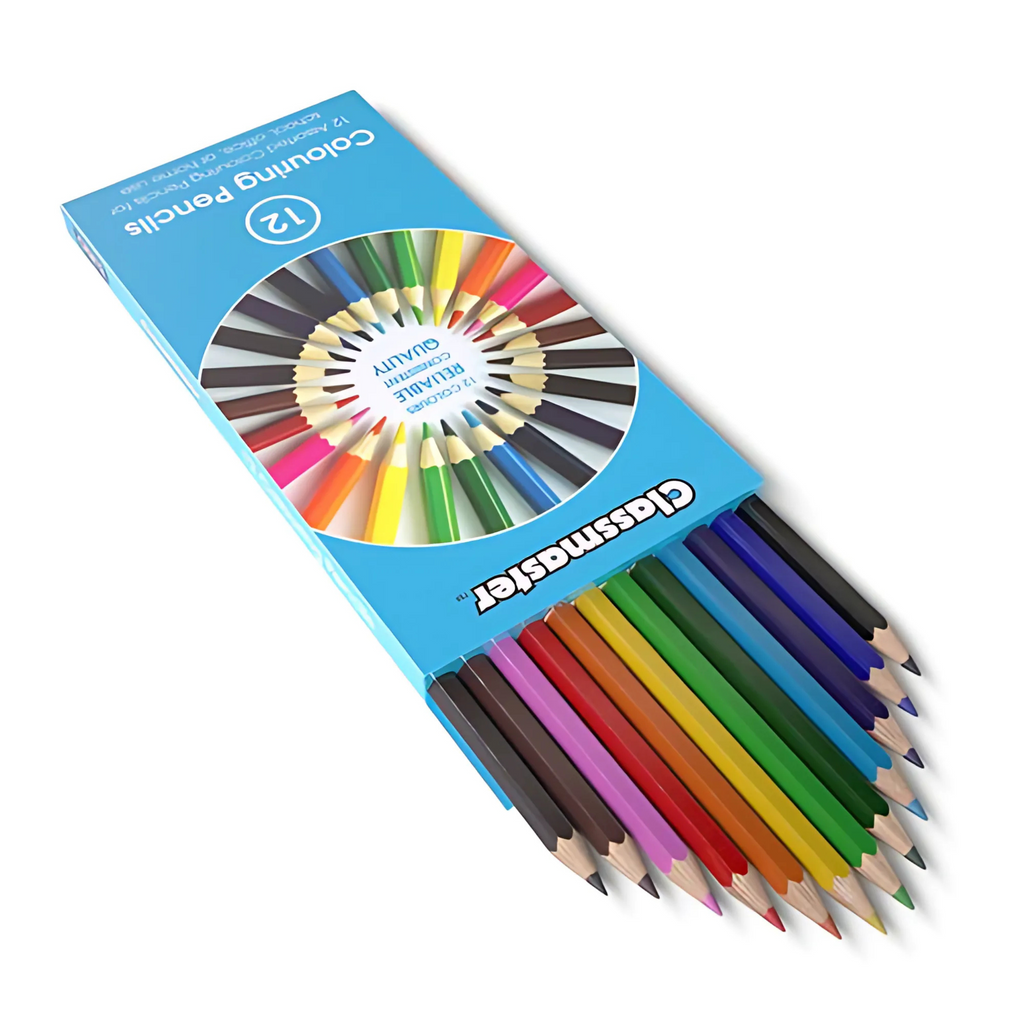 HB Coloured Pencils – Pack of 12