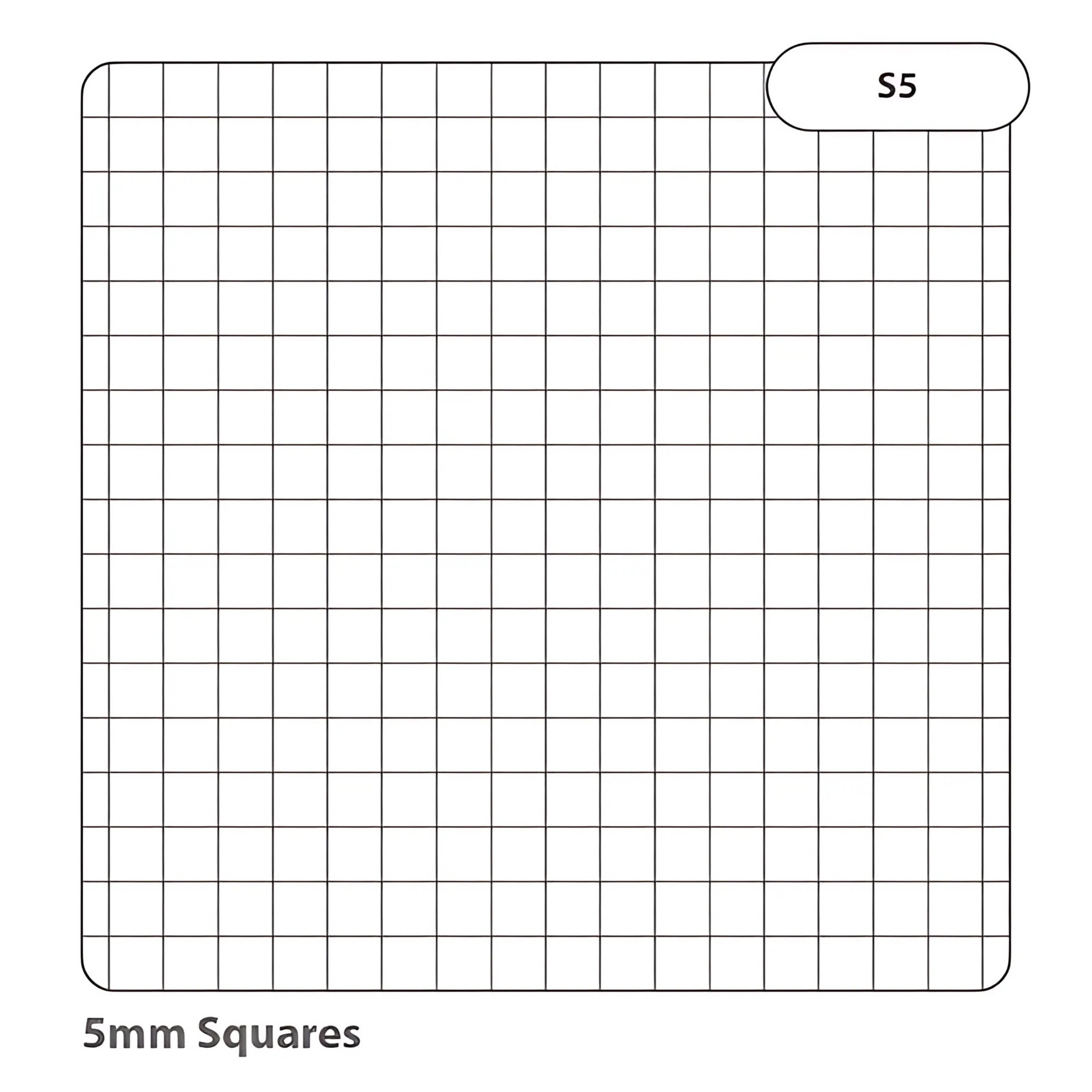 Exercise Book A4 – 5mm Squared – 80 Pages – Pack of 50