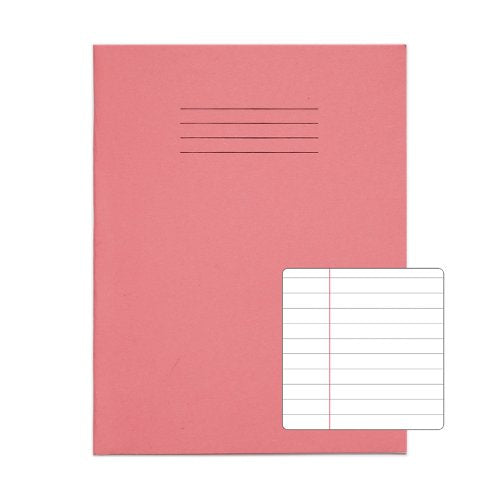 Exercise Book 9x7 Inch – 8mm Ruled with Margin – 80 Pages – Pack of 100
