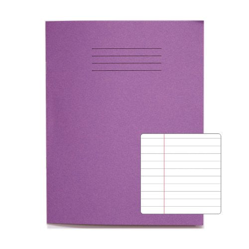 Exercise Book 9x7 Inch – 8mm Ruled with Margin – 80 Pages – Pack of 100