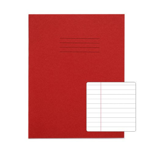 Exercise Book 9x7 Inch – 8mm Ruled with Margin – 80 Pages – Pack of 100