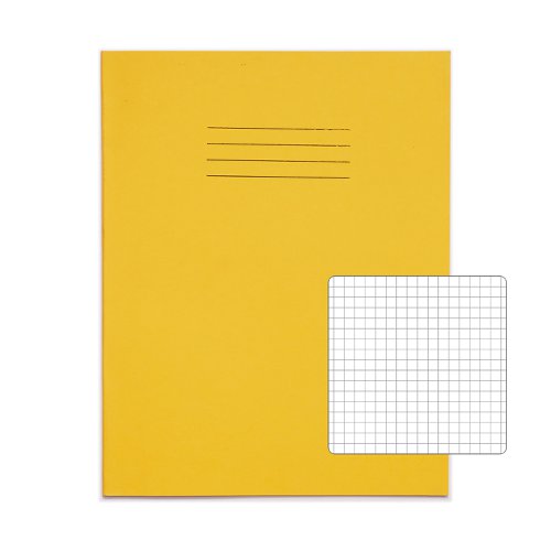 Exercise Book 9x7 Inch – 5mm Squared – 80 Pages – Pack of 100