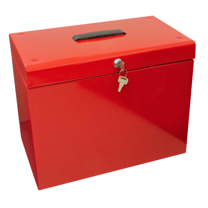 A4 Steel Home File Box