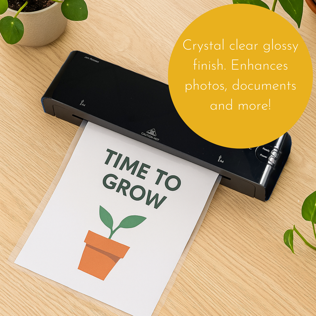 A4 Gloss Laminating Pouches 150 Micron