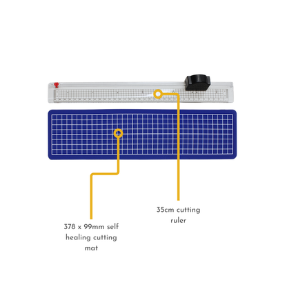 A4 3 Sheet Cutting Ruler and Mat