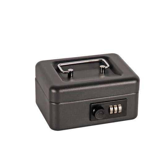 6 Inch Steel Cash Box with Combination Lock