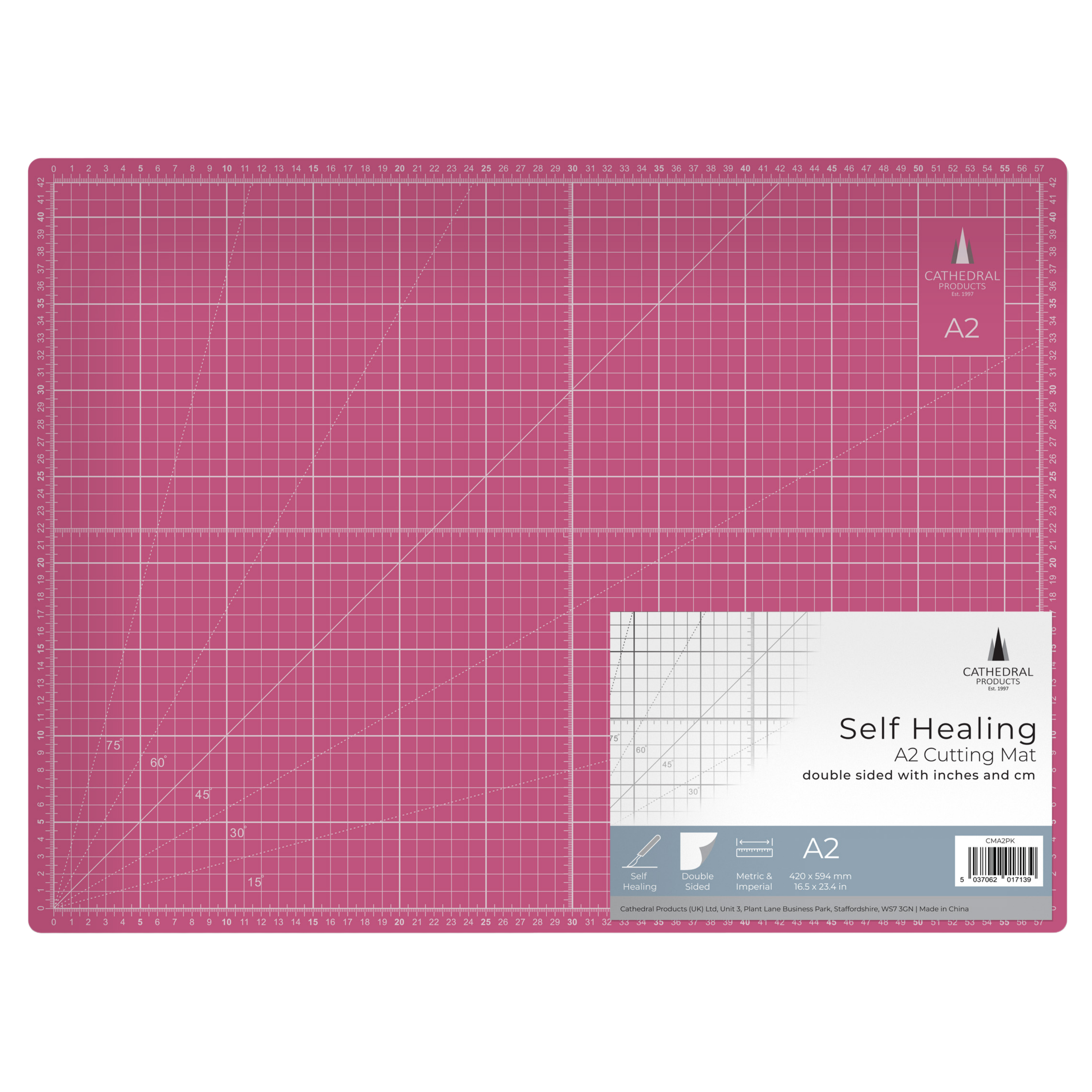 A2 Double Sided Self Healing Cutting Mat