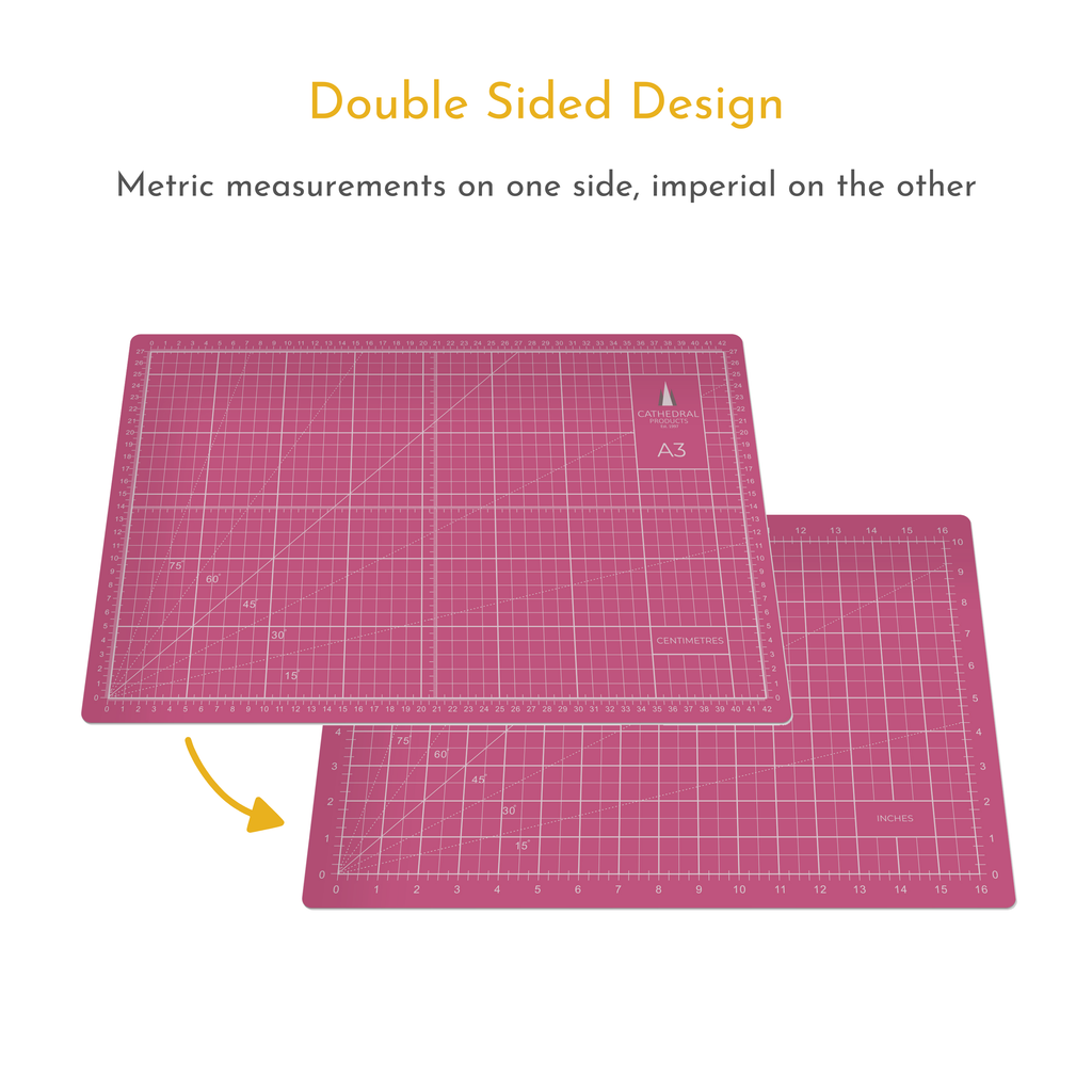 A3 Double Sided Self Healing Cutting Mat