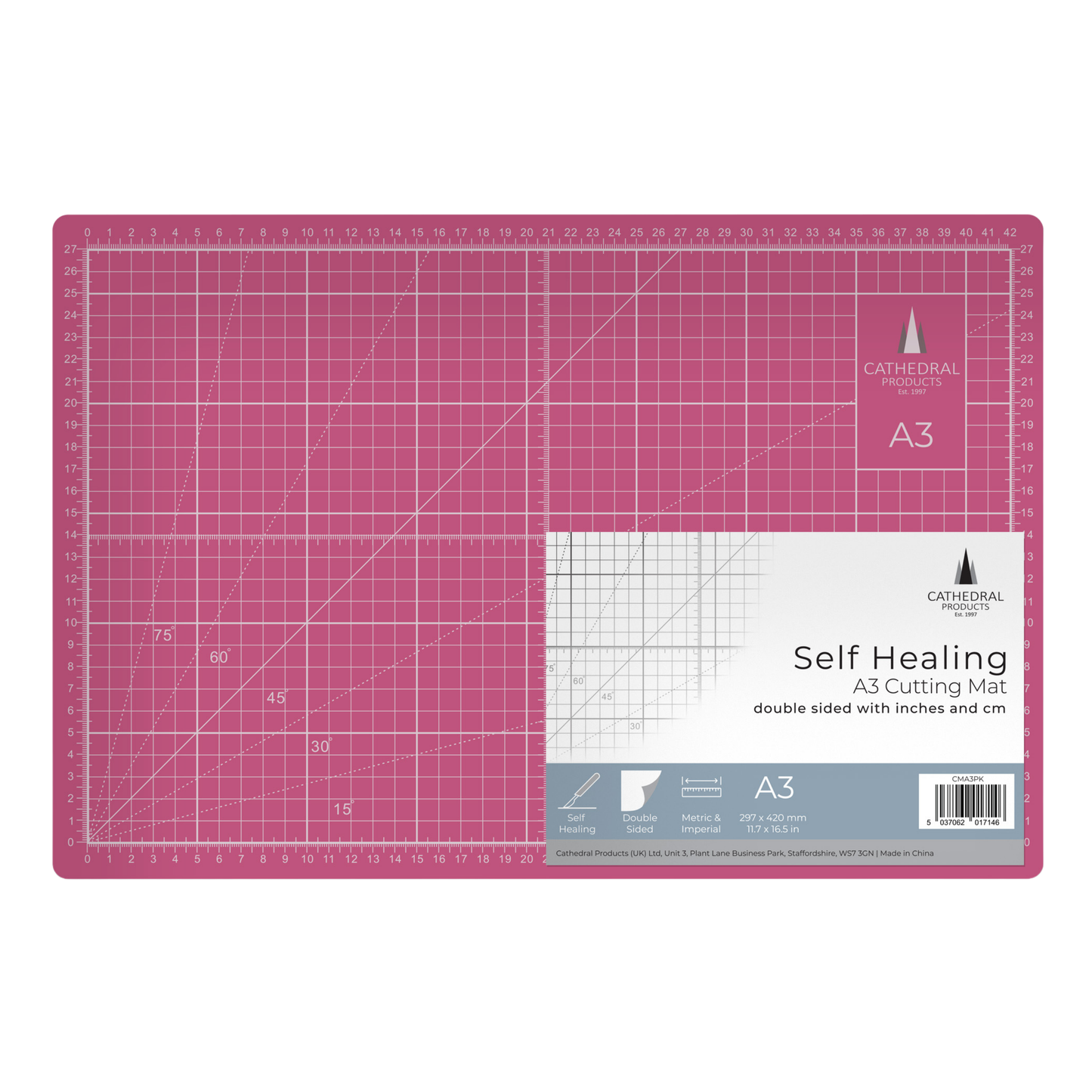 A3 Double Sided Self Healing Cutting Mat