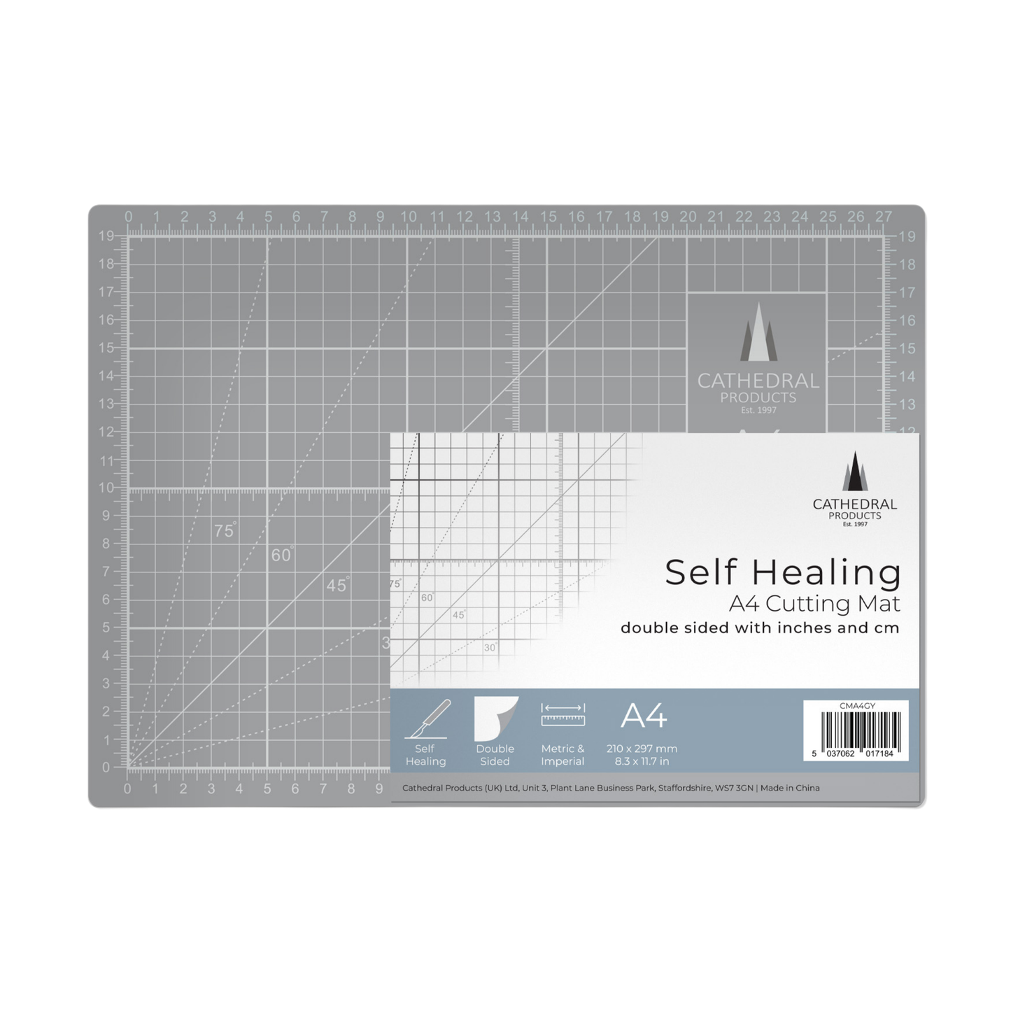 A4 Double Sided Self Healing Cutting Mat