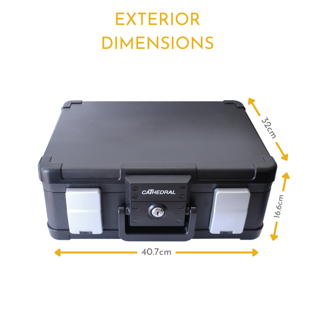 DSBA4 UL Certified Lockable A4 Fire & Waterproof Security Chest