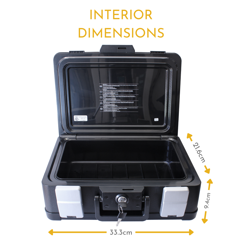 DSBA4 UL Certified Lockable A4 Fire & Waterproof Security Chest