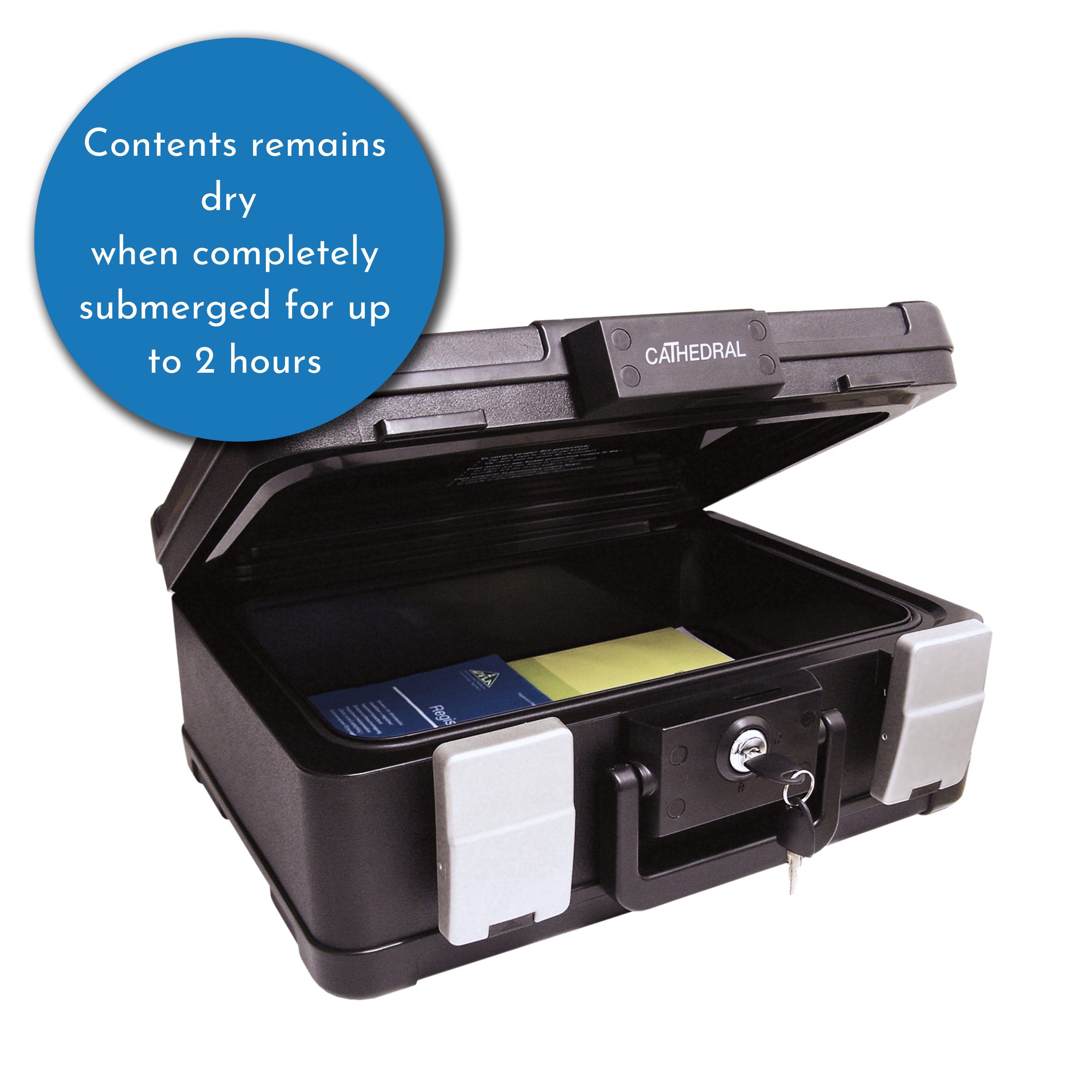 DSBA4 UL Certified Lockable A4 Fire & Waterproof Security Chest