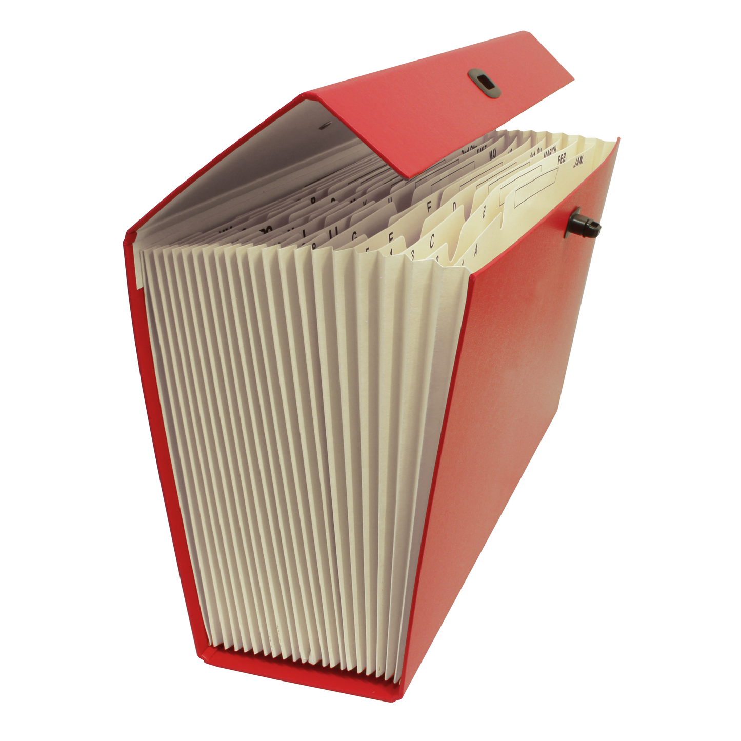 21 Pocket Cardboard Expanding File Case