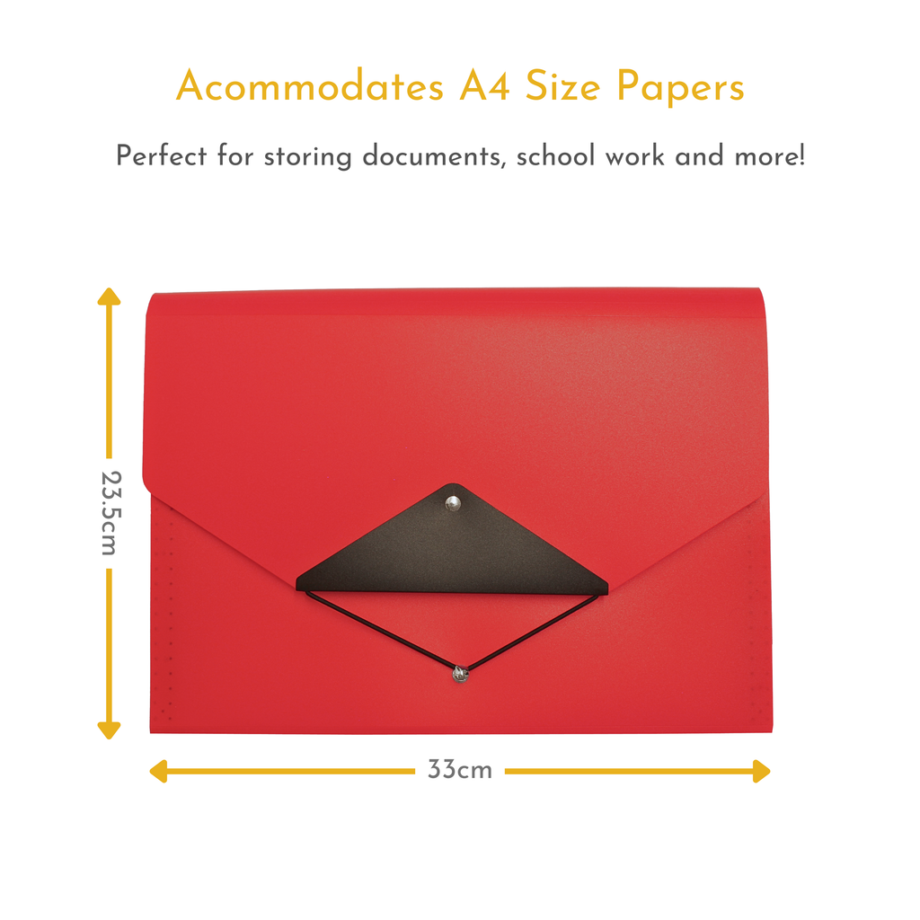 13 Pocket Triangle Flap Expanding File