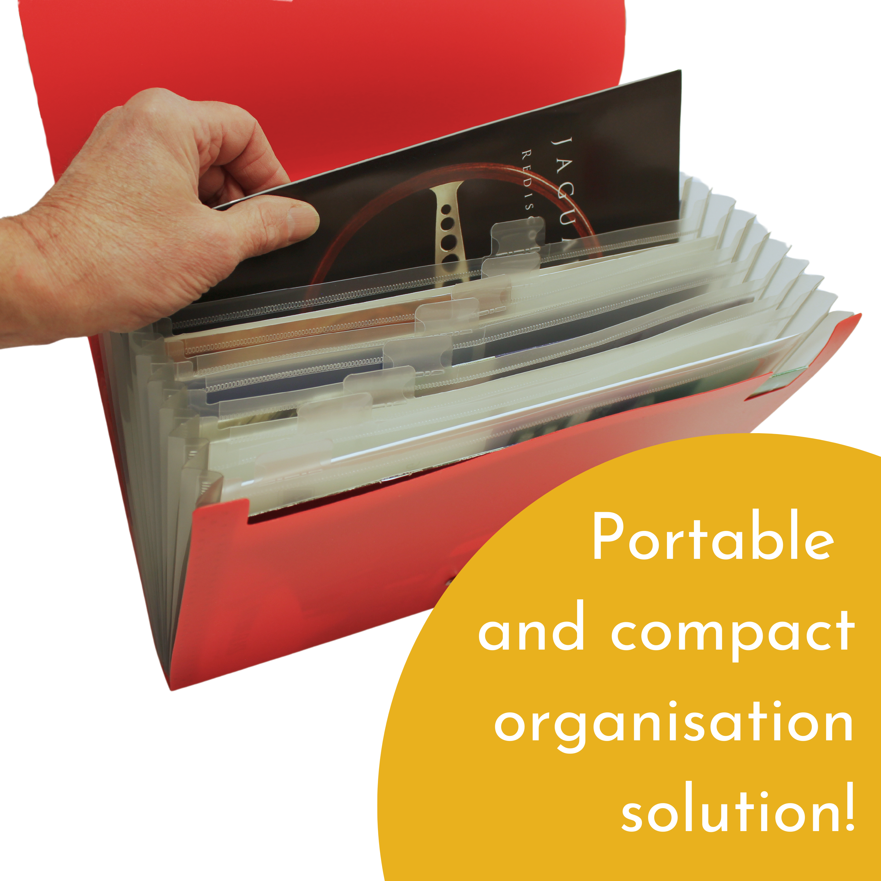 13 Pocket Triangle Flap Expanding File