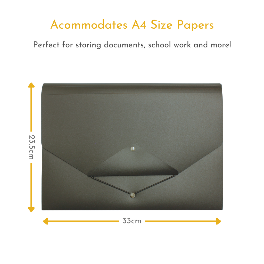 13 Pocket Triangle Flap Expanding File