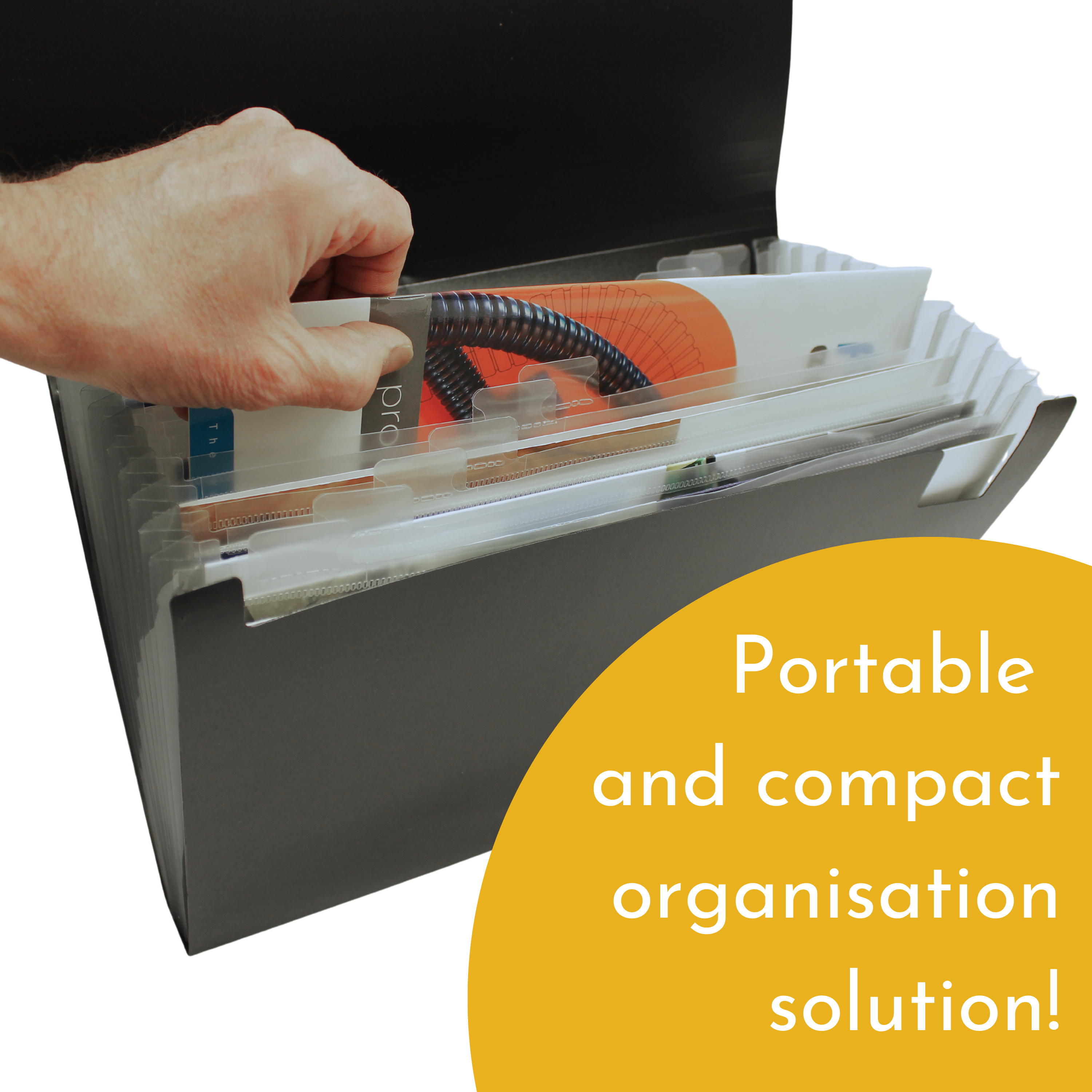 13 Pocket Triangle Flap Expanding File