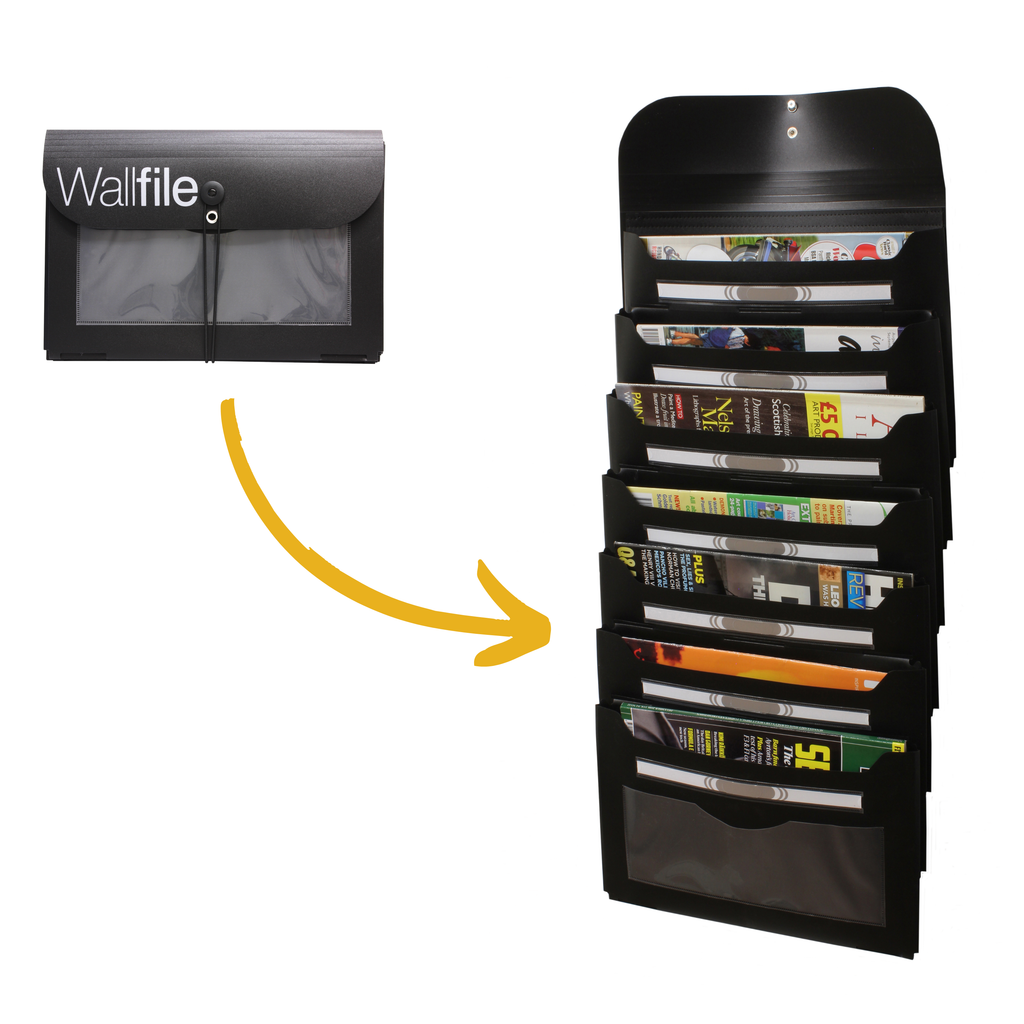 7 Pocket Expandable Wall File and Portable Organizer