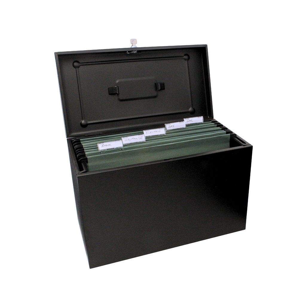 A4+ (Foolscap) Steel Home File Box