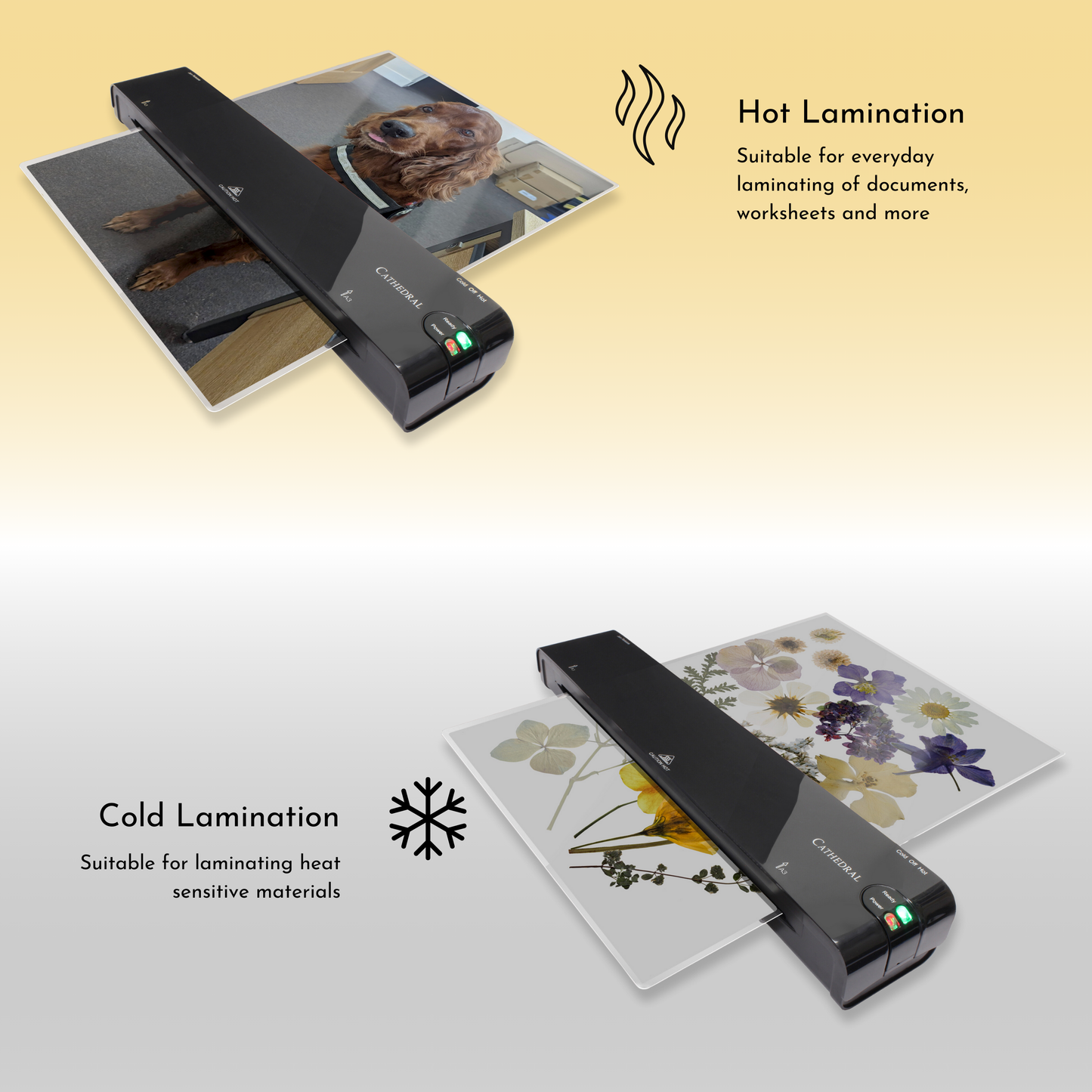 A3 Laminator - With Fast Warm Up & Jam Release