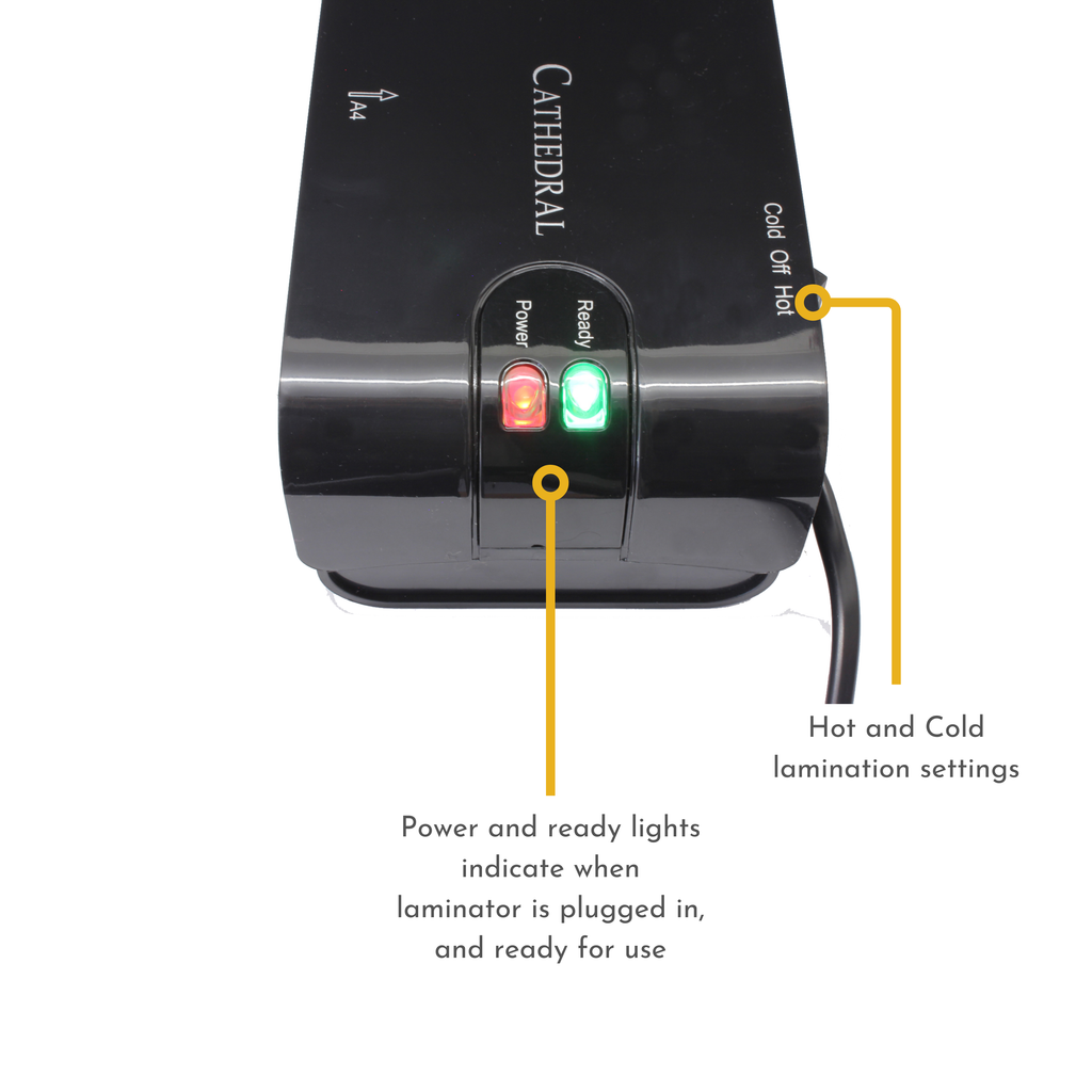 A4 Laminator - With Fast Warm Up & Jam Release