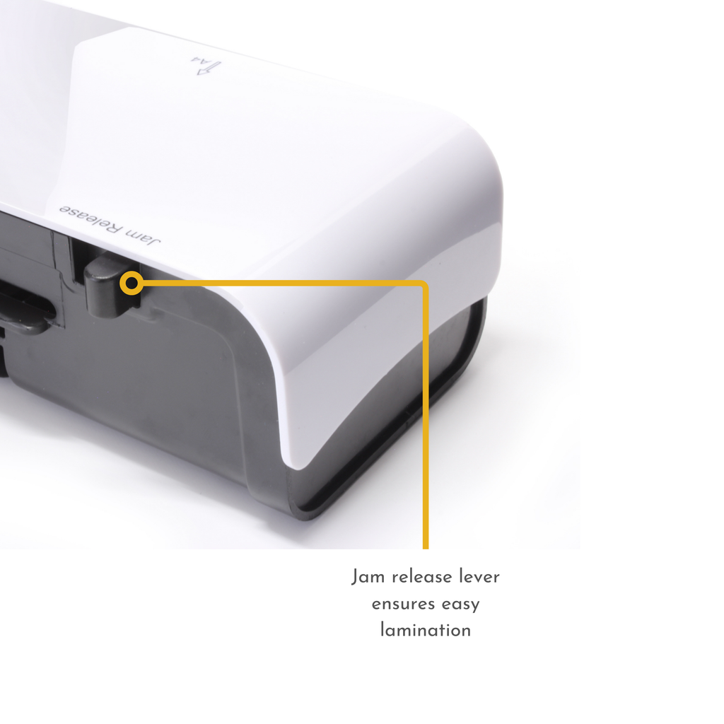 A4 Laminator - With Fast Warm Up & Jam Release