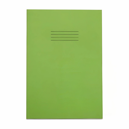 Exercise Books A4 – 8mm Ruled with Margin – 80 Pages – Pack of 50