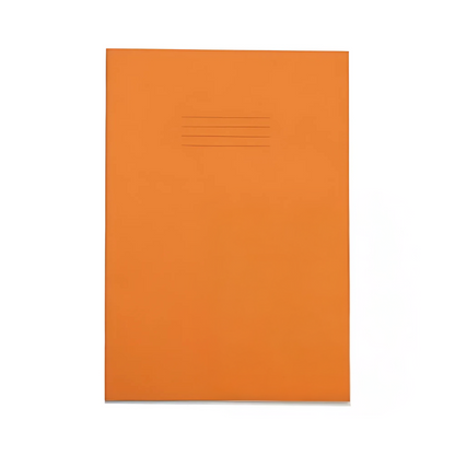 Exercise Books A4 – 8mm Ruled with Margin – 80 Pages – Pack of 50