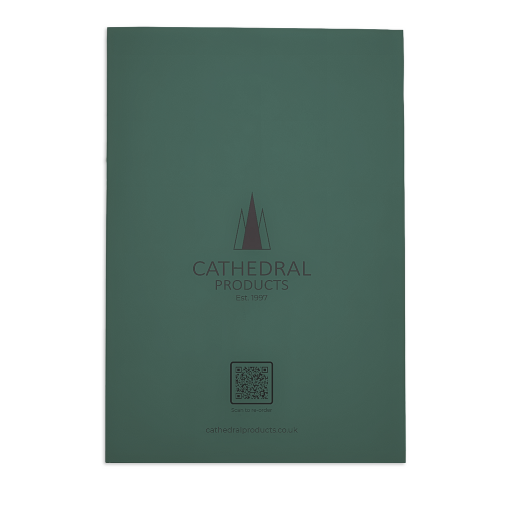 dark green back cover