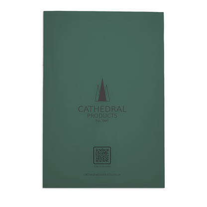 dark green back cover