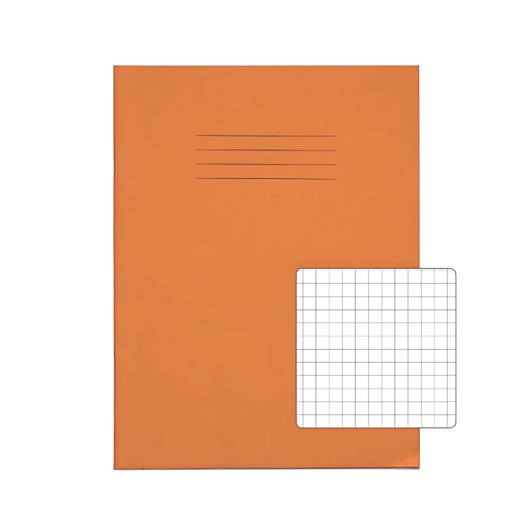 Exercise Book 9x7 Inch – 5mm Squared – 80 Pages – Pack of 100