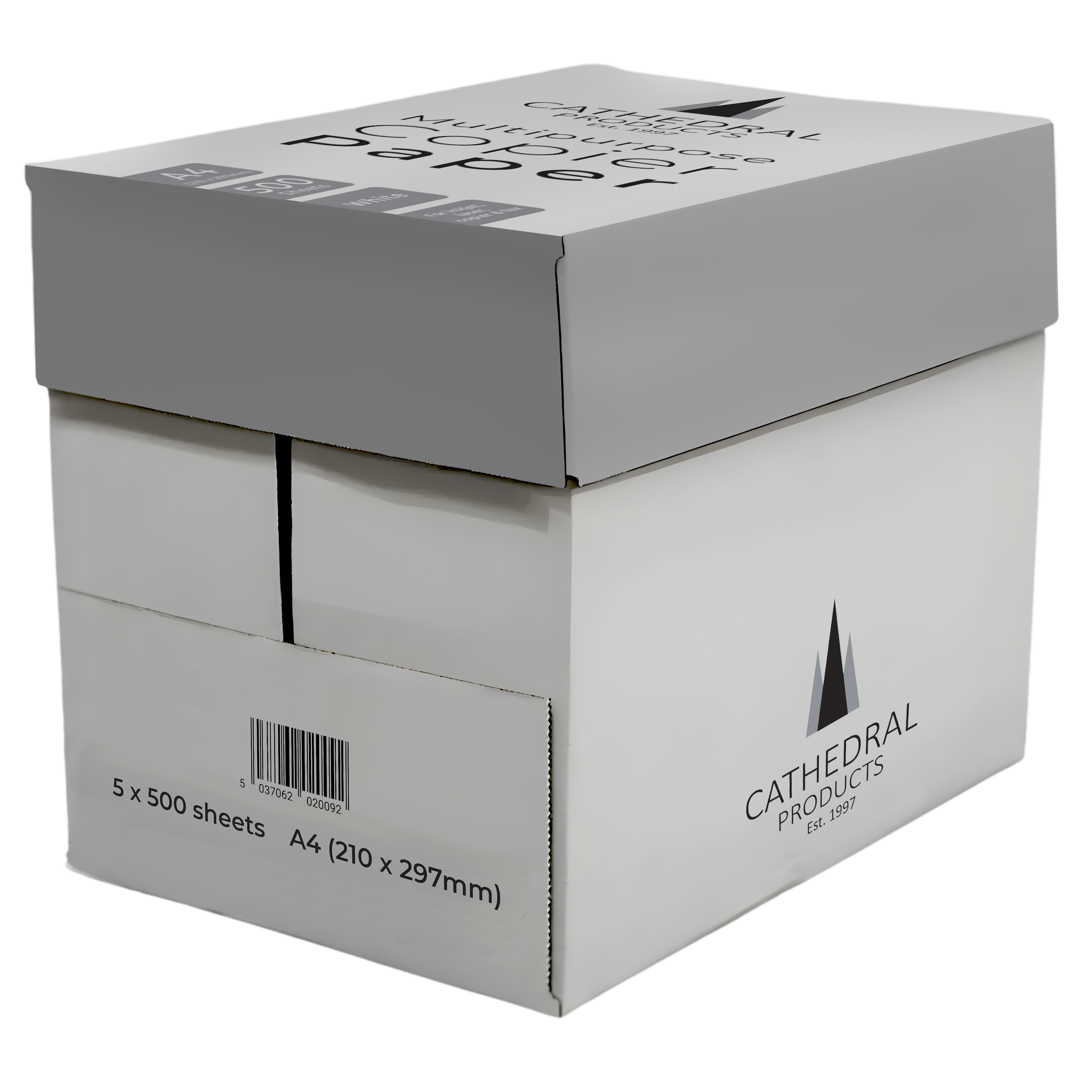 Cathedral Products A4 Copier Paper 70gsm – 5 Reams