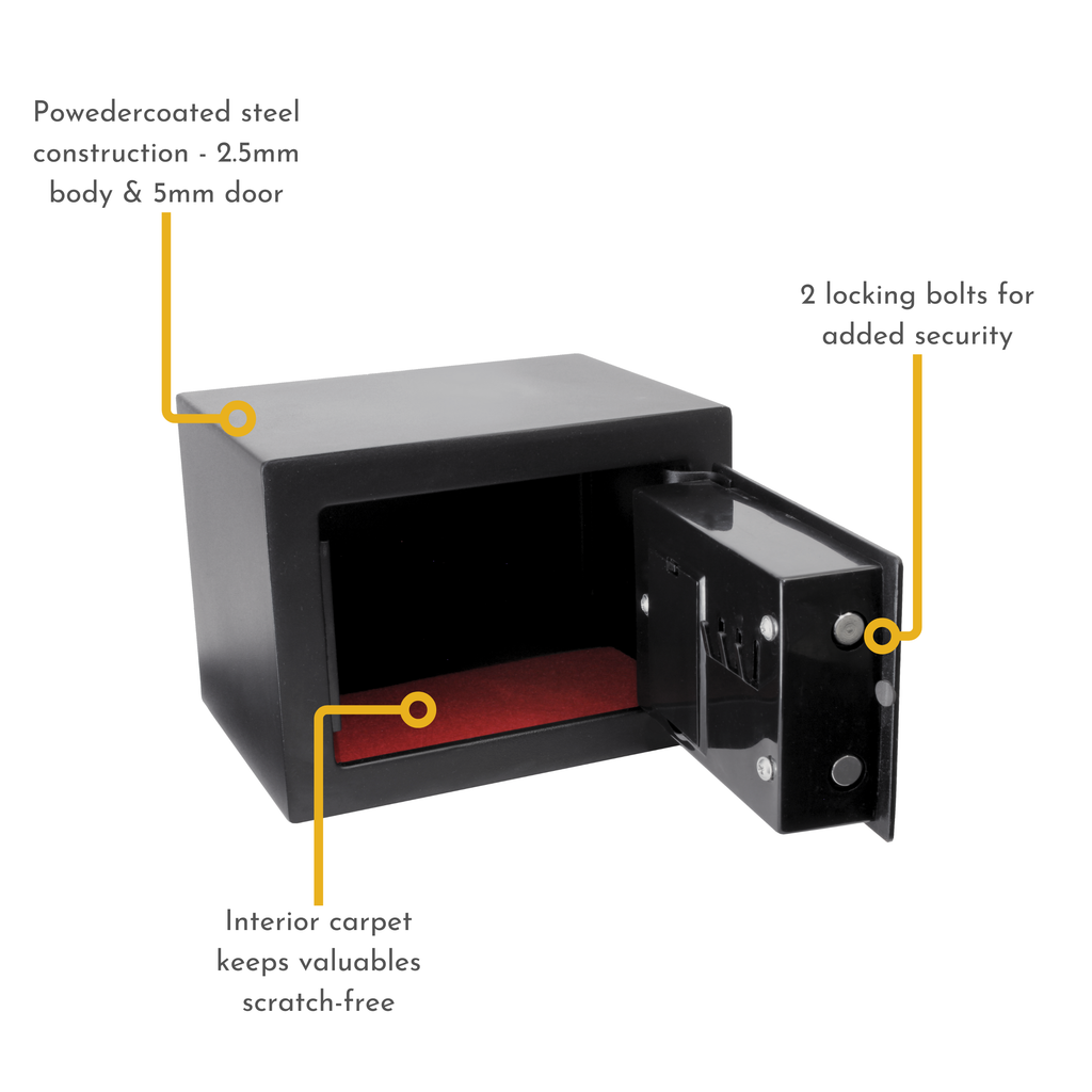 EA15 5 Litre Electronic Digital Safe with Manual Override
