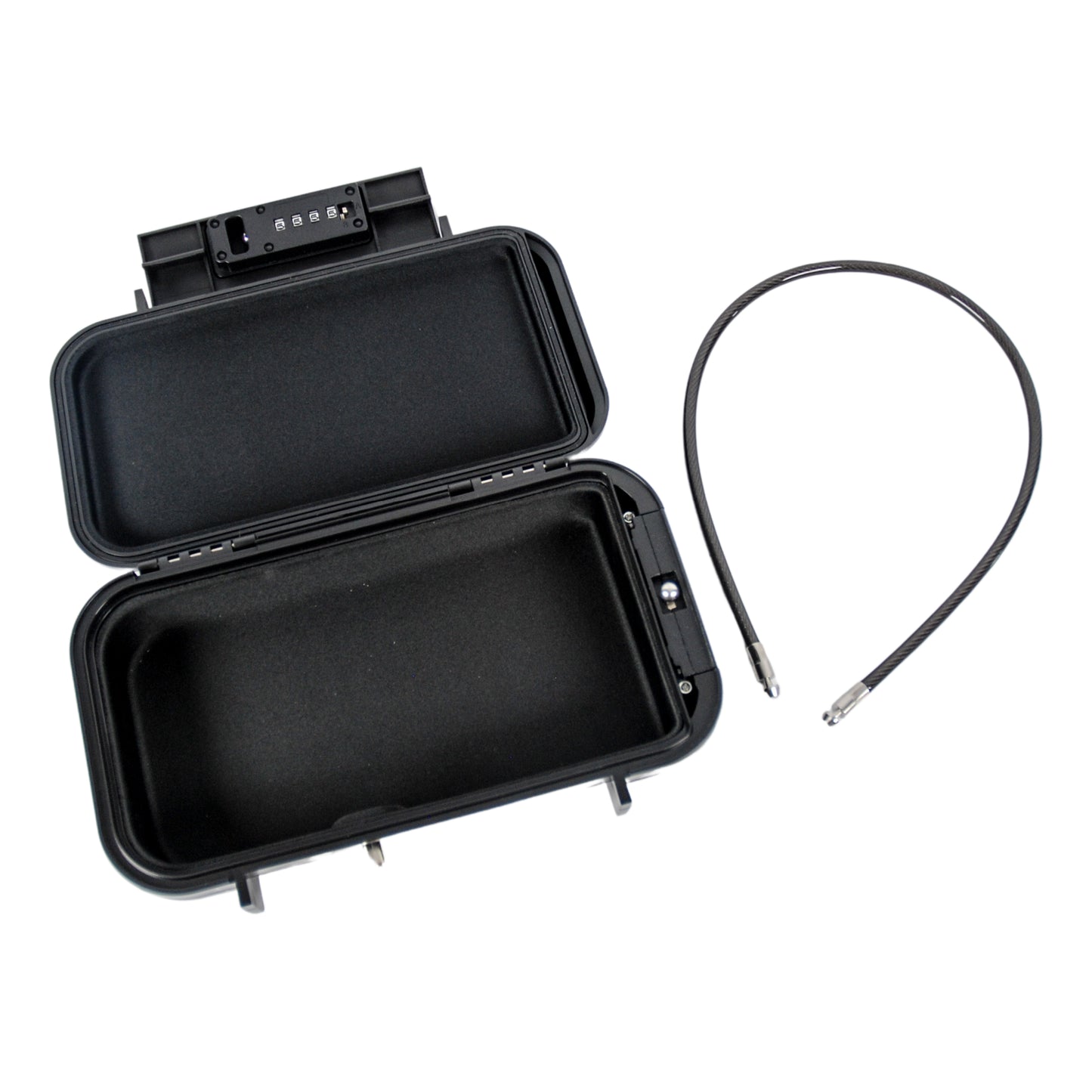 ABS Waterproof Security Box with Combination Lock and Security Cable