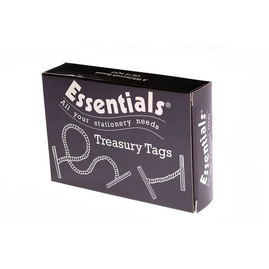 Plastic End Treasury Tags – Pack of 100