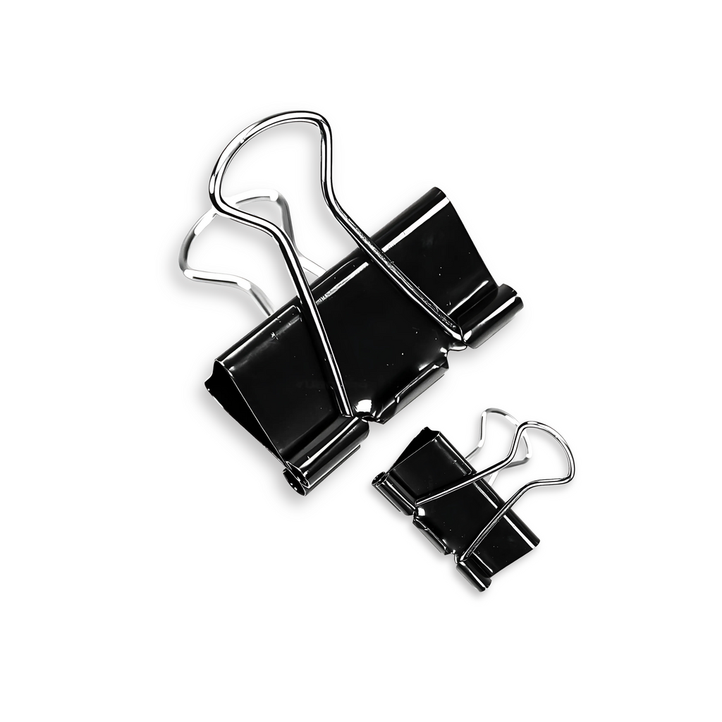 Black Foldback Clips