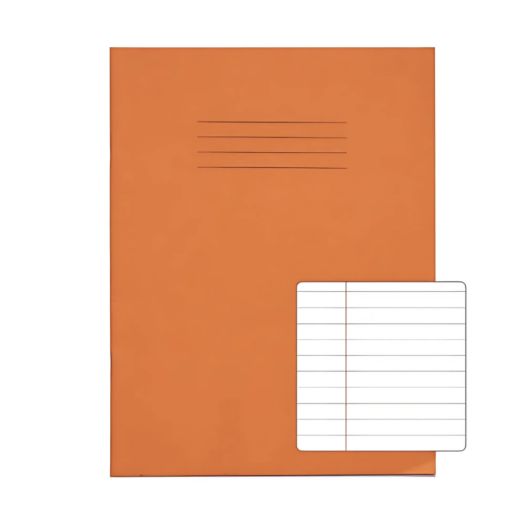 Exercise Book 9x7 Inch – 8mm Ruled with Margin – 80 Pages – Pack of 100